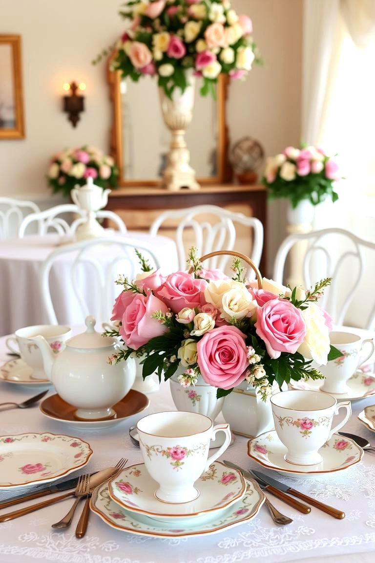 Tea Party Wedding Reception - 24 Garden Wedding Ideas