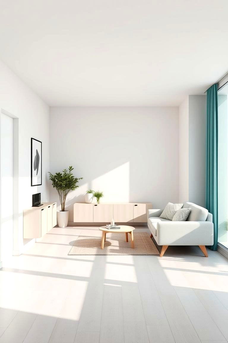 Teal Minimalist Outline - 24 Teal House Exterior Ideas