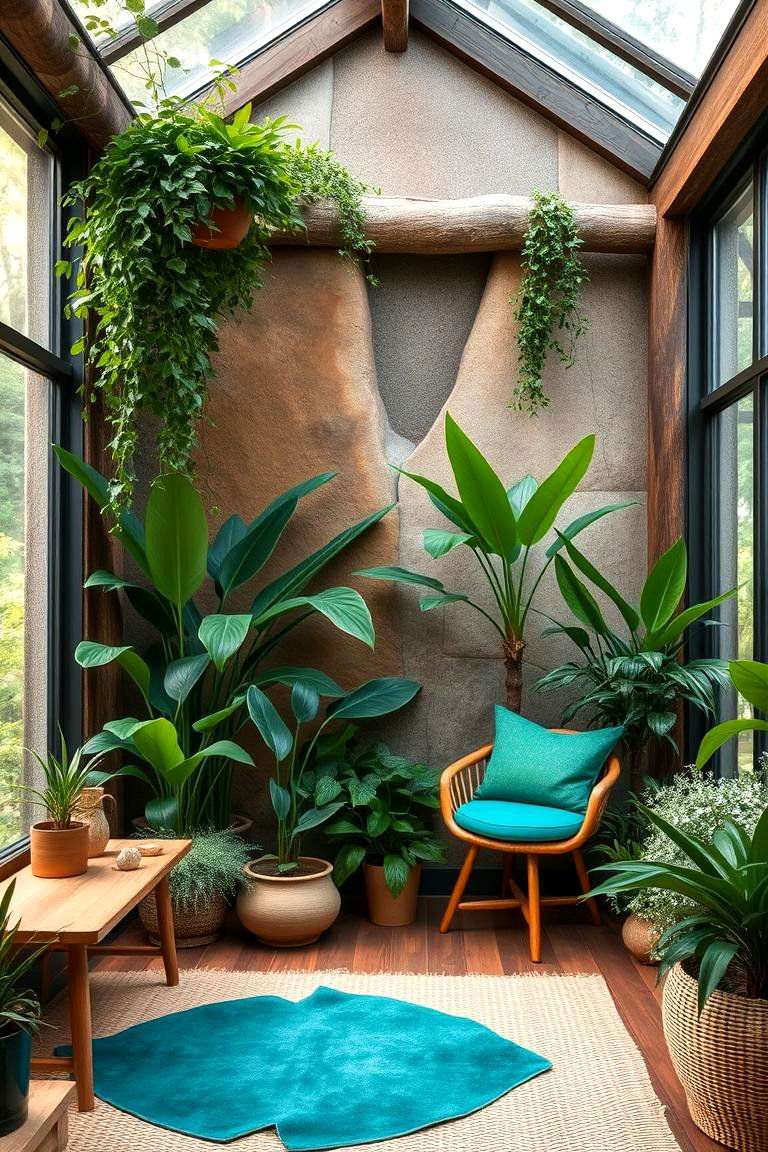 Teal Nature Inspired - 24 Teal Bedroom Ideas