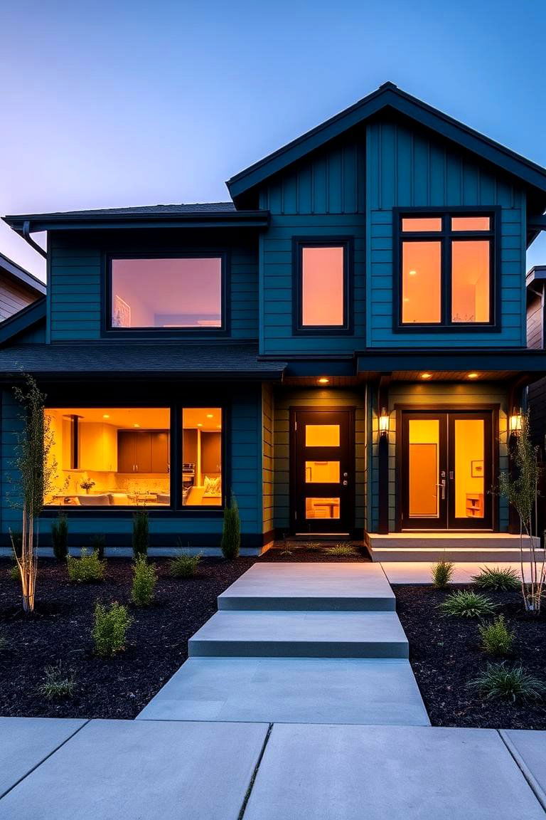 Teal Siding - 24 House Siding Colors