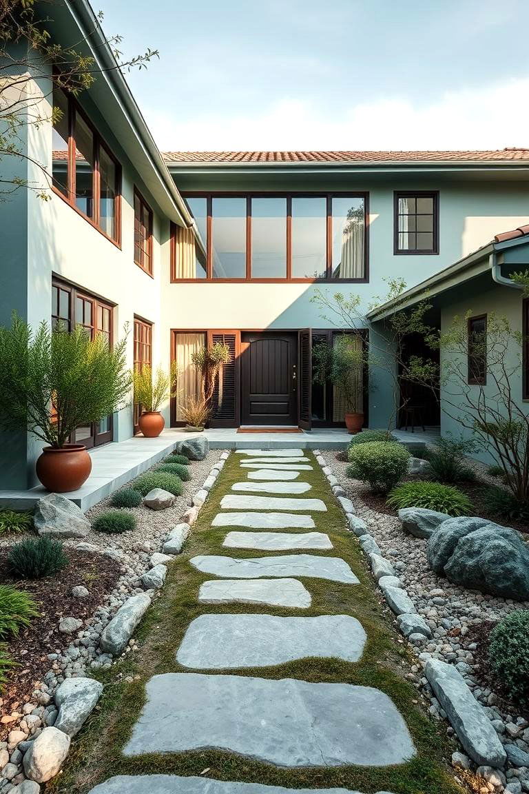 Teal Zen Retreat - 24 Teal House Exterior Ideas