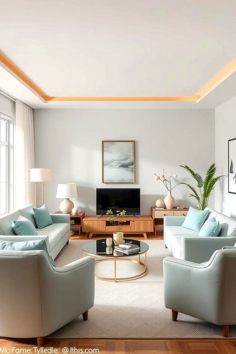 Teal and Neutrals Balance - 24 Teal Bedroom Ideas