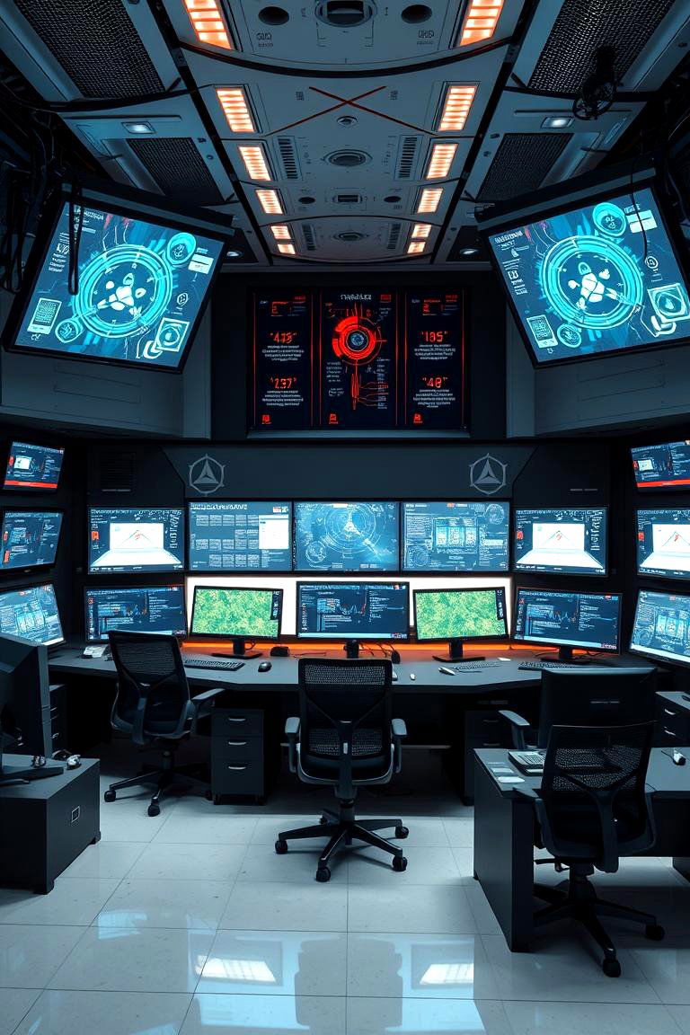 Tech Hub Command Center - 24 Command Center Ideas