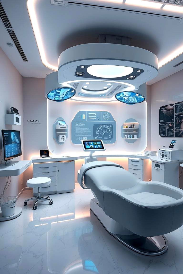 Tech Integrated Facial Room Experience - 24 Facial Room Ideas
