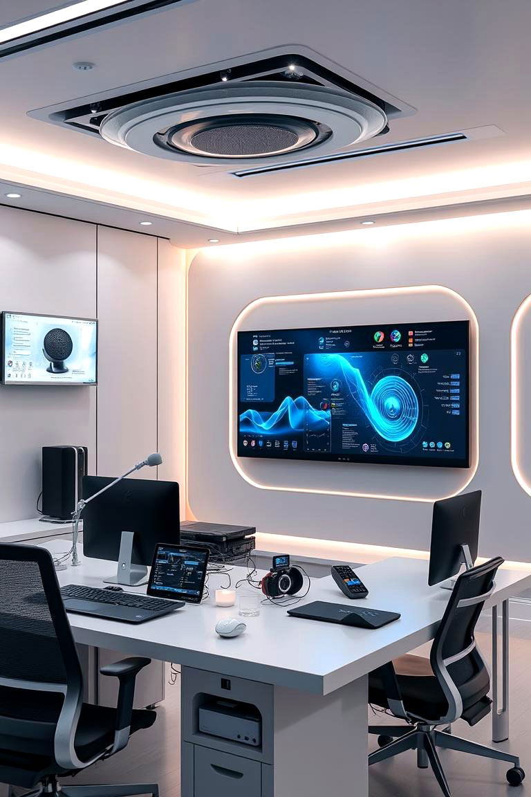 Tech Integrated Smart Streaming Setup - 24 Streaming Setup Ideas
