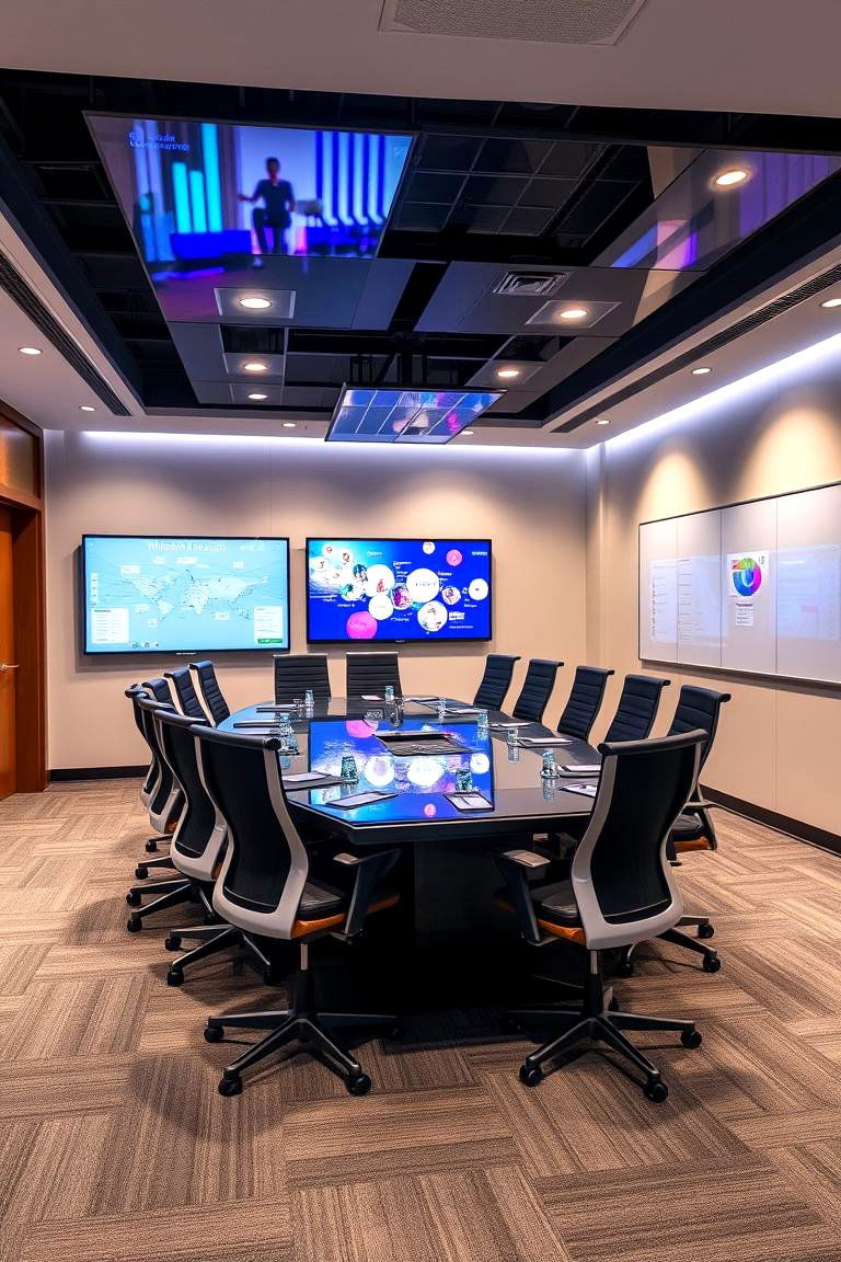 Tech Savvy Integration - 24 Conference Room Design Ideas and Inspiration
