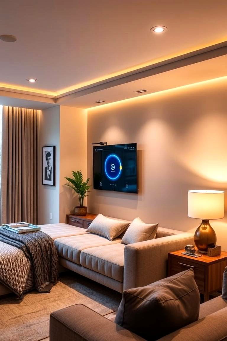 Tech Savvy Smart Room - 24 Snug Room Ideas