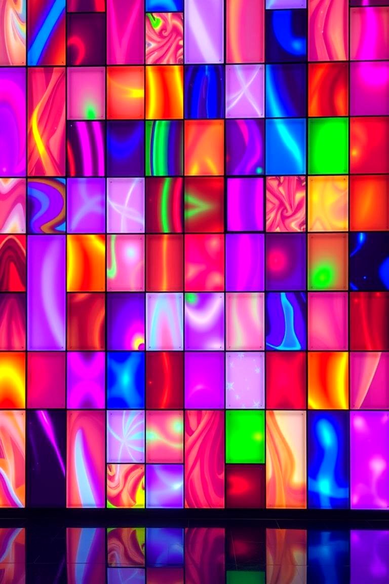 Technicolor Dreams - 24 Interactive Murals