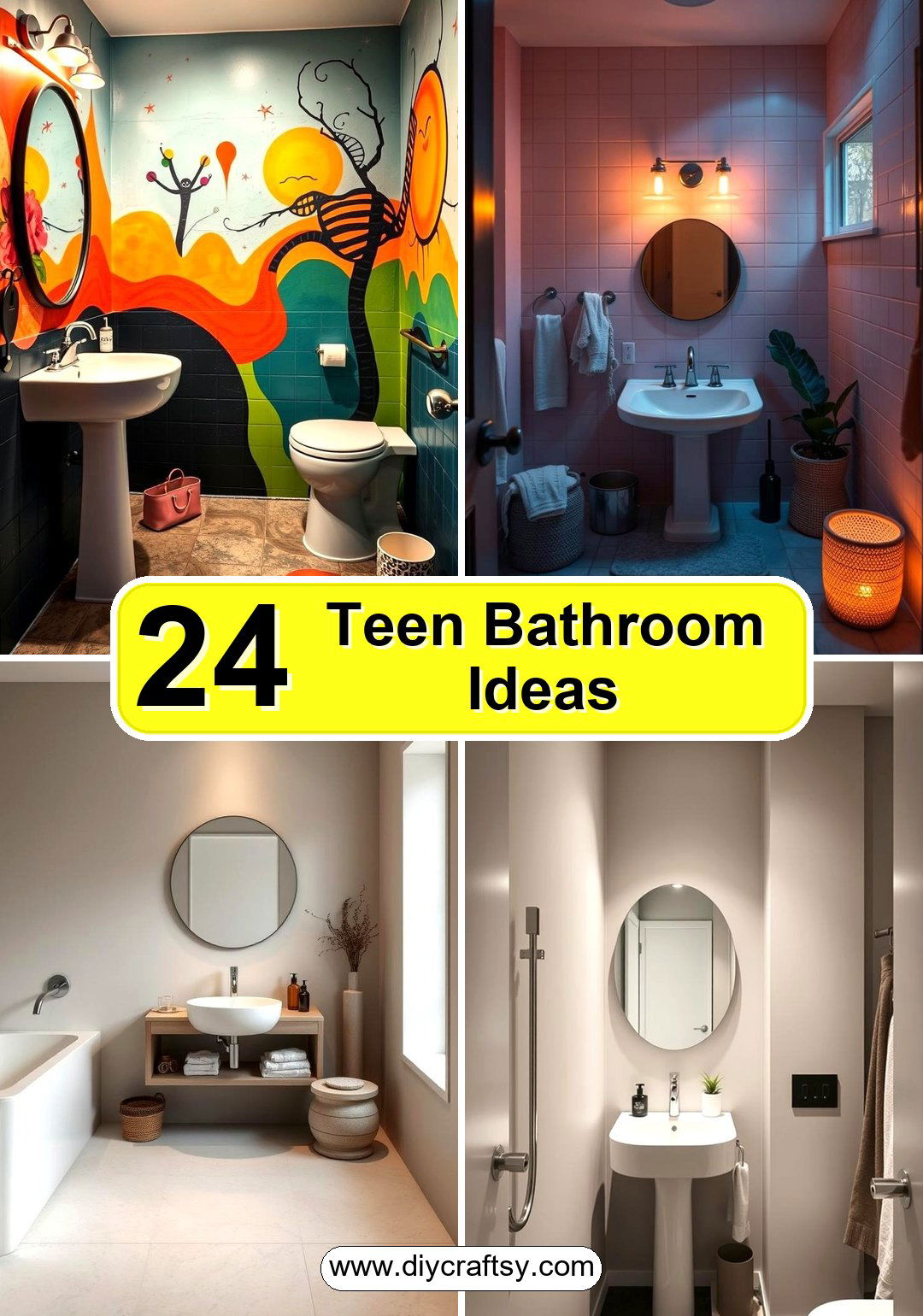 Teen Bathroom Ideas