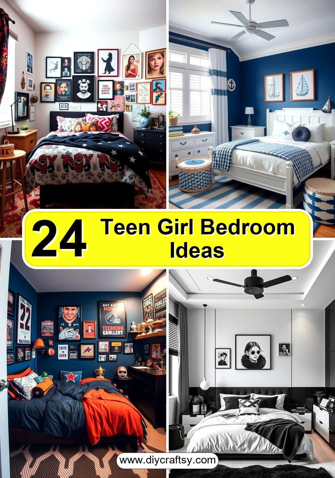 Teen Girl Bedroom Ideas