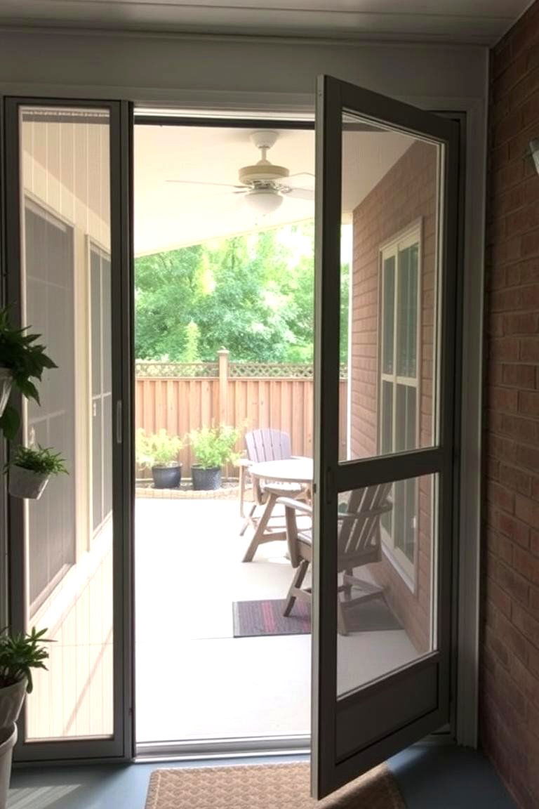 Temporary Patio Door Alternatives - 24 Patio Door Ideas