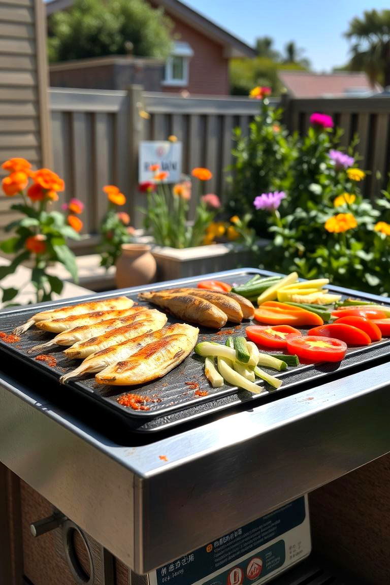Teppanyaki Griddle BBQ Pit for Versatility - 24 Bbq Pit Ideas