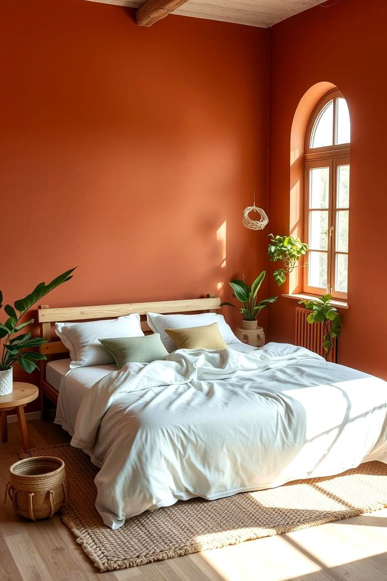 Terracotta Dreams - 24 Orange Bedroom Ideas