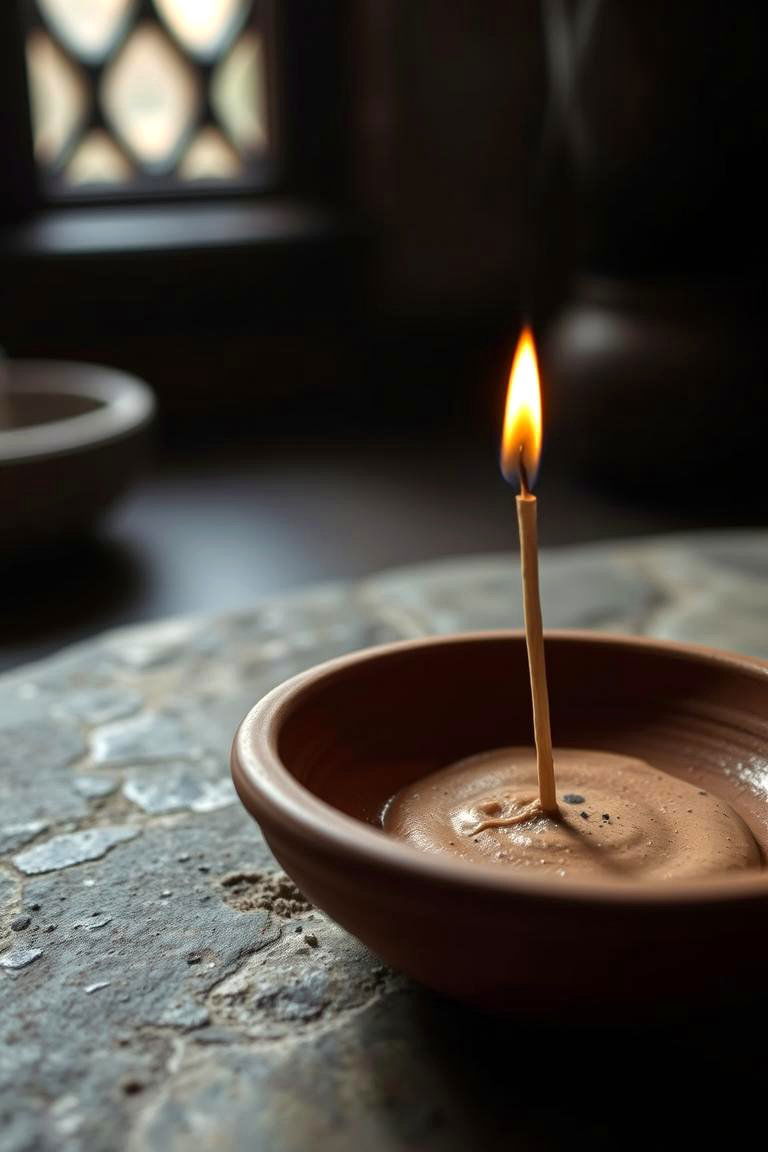 Terracotta Incense Holders for Tranquil Ambiance - 24 terracotta home decor ideas