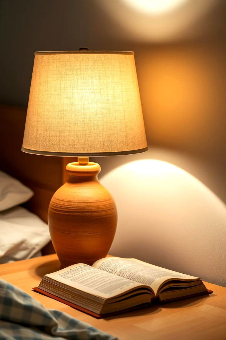 Terracotta Lamps for Warm Illumination - 24 terracotta home decor ideas