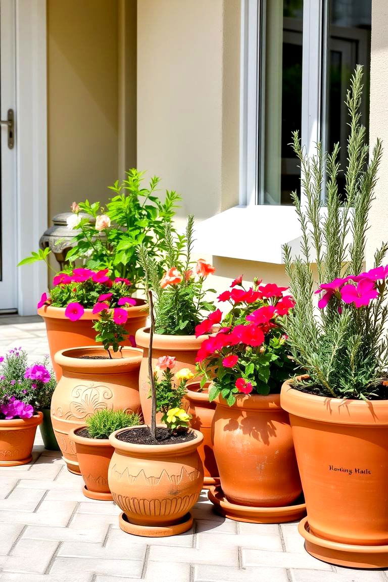 Terracotta Treasures - 24 Mediterranean Garden Ideas