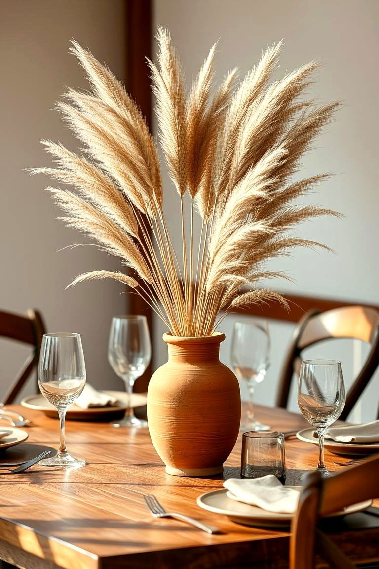 Terracotta Vases for Dried or Fresh Blooms - 24 terracotta home decor ideas