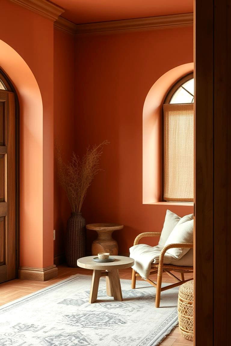 Terracotta and Earthy Hues - 24 Mexican Bedroom Ideas