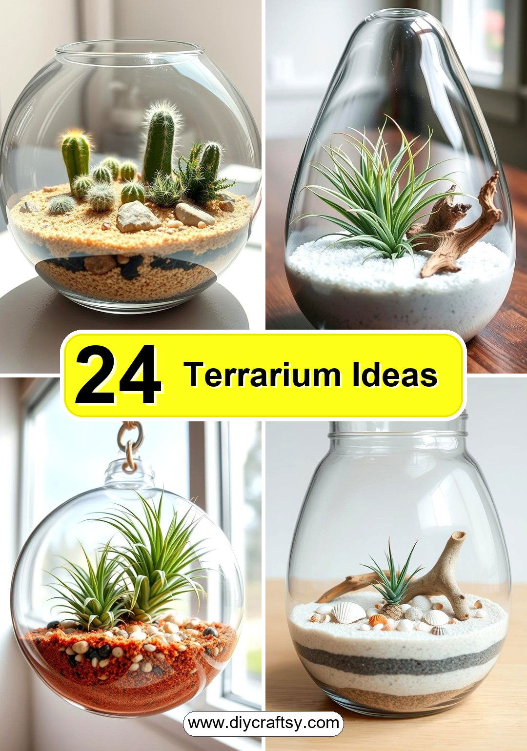 24 Creative Terrarium Ideas For Indoor Gardening Spaces