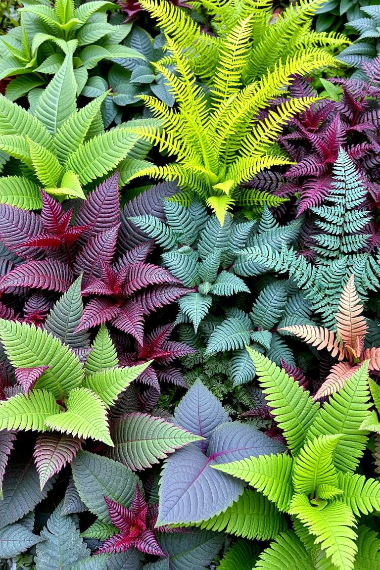 Textural Foliage Focus - 24 Perennial Flower Bed Ideas