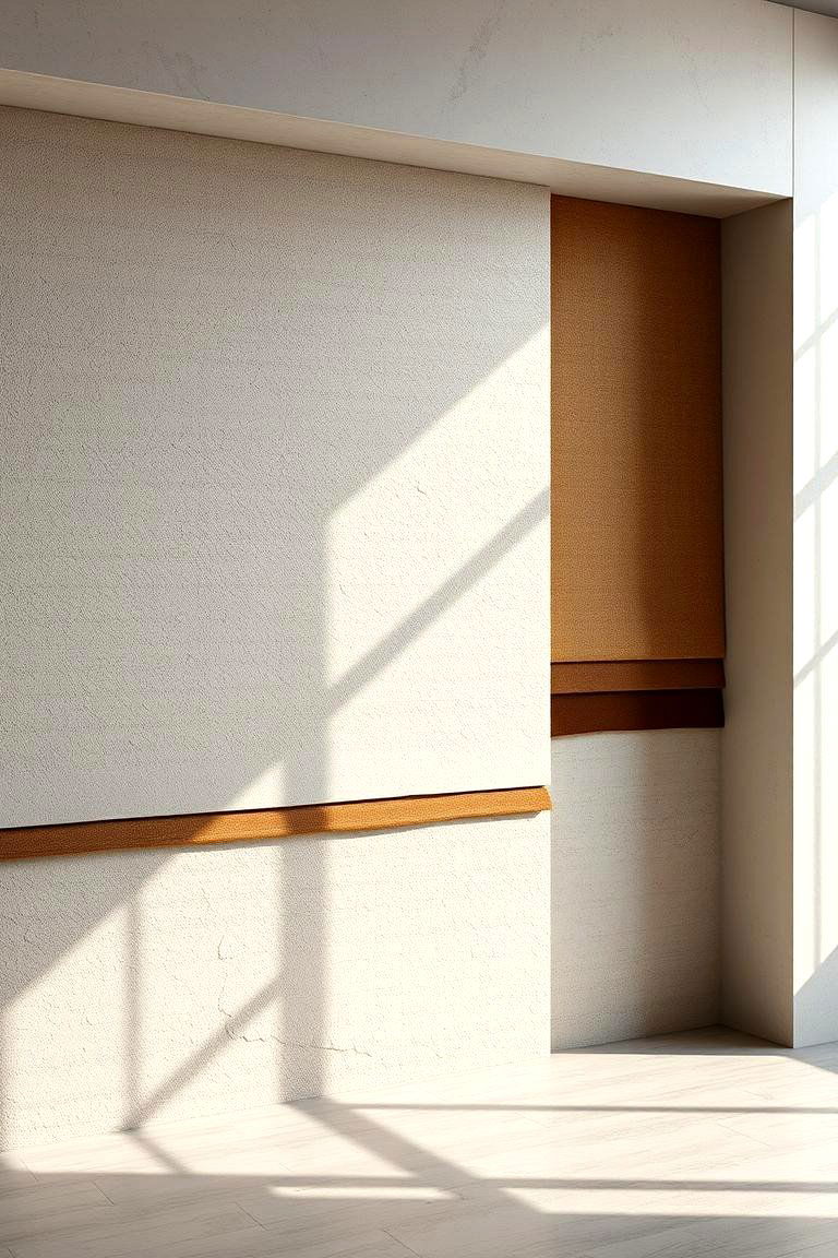 Textured Accent Wall - 24 Blank Wall Ideas