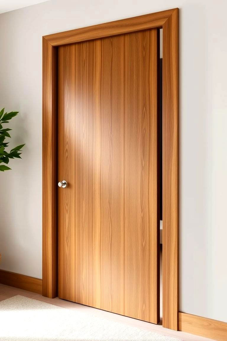 Textured Bamboo Touch - 24 closet door ideas