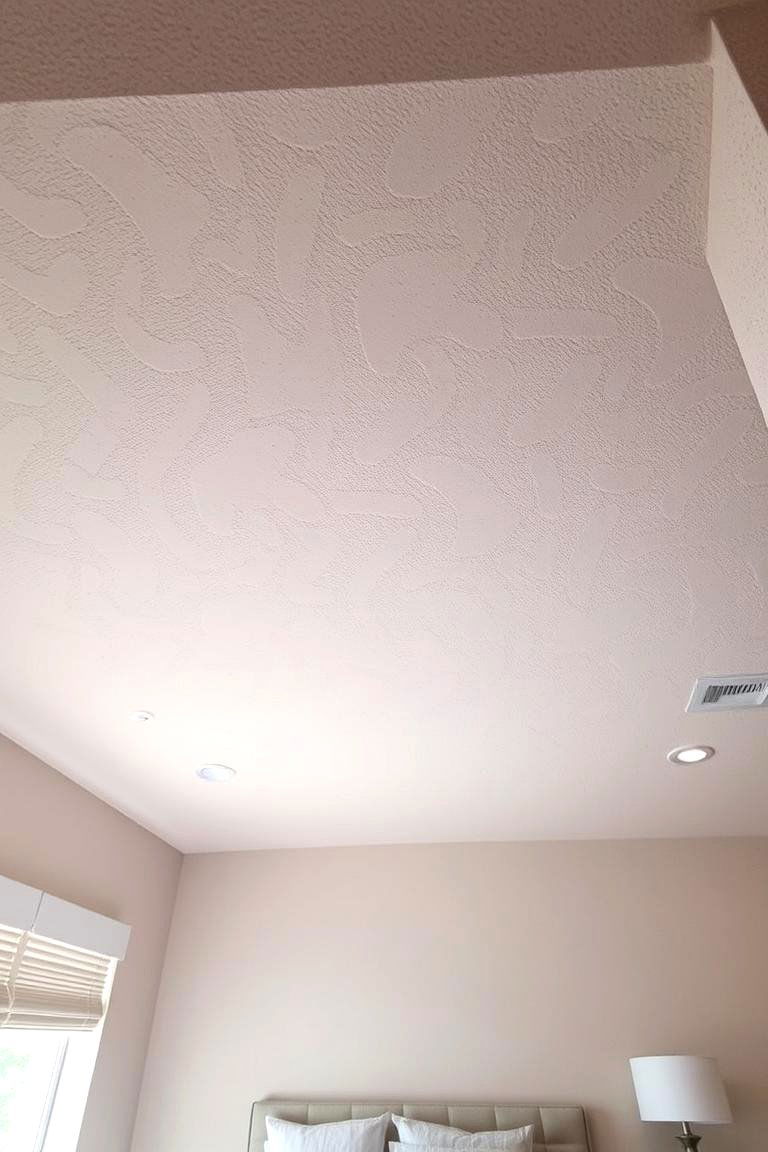Textured Ceilings Create a Cozy and Inviting Atmosphere - 24 Bedroom Ceiling Ideas