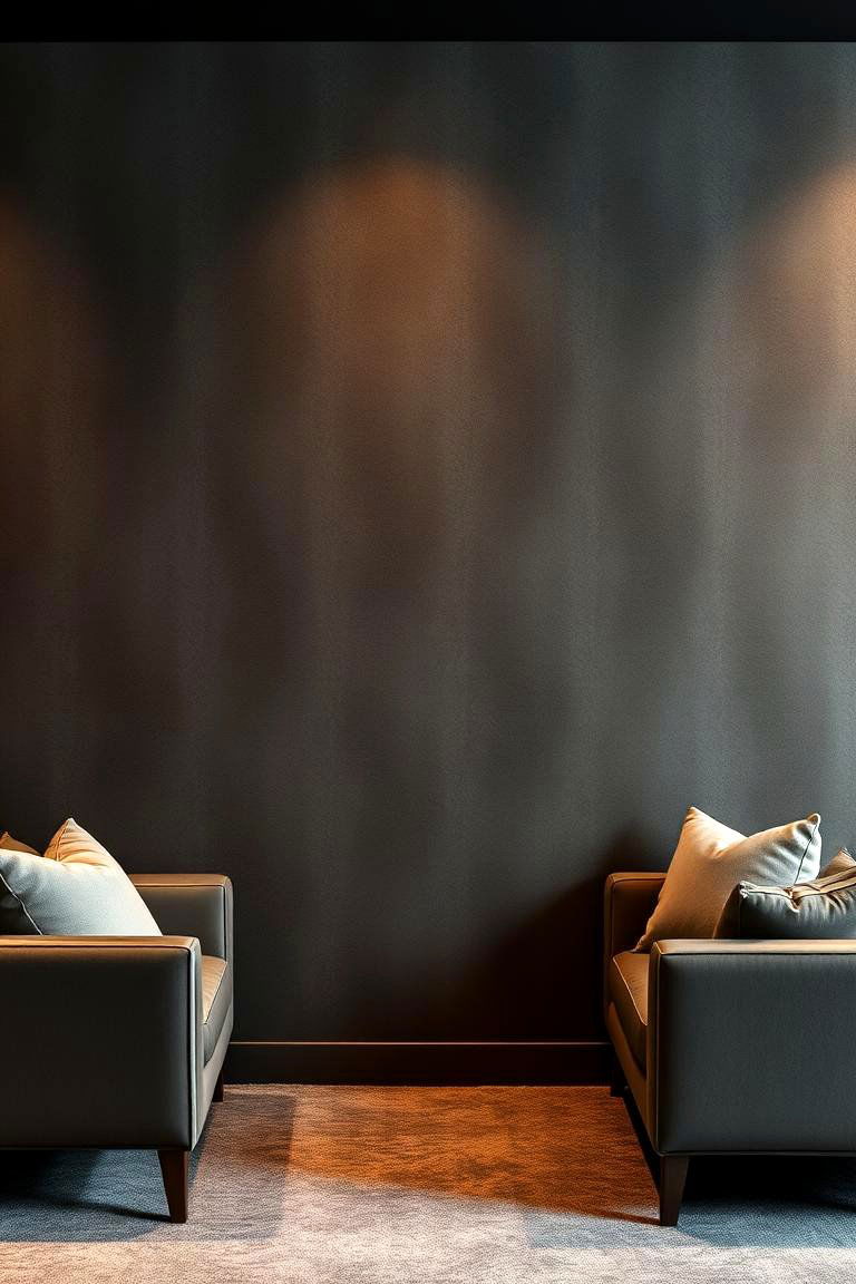 Textured Fabric Wall - 24 Basement Accent Wall Ideas