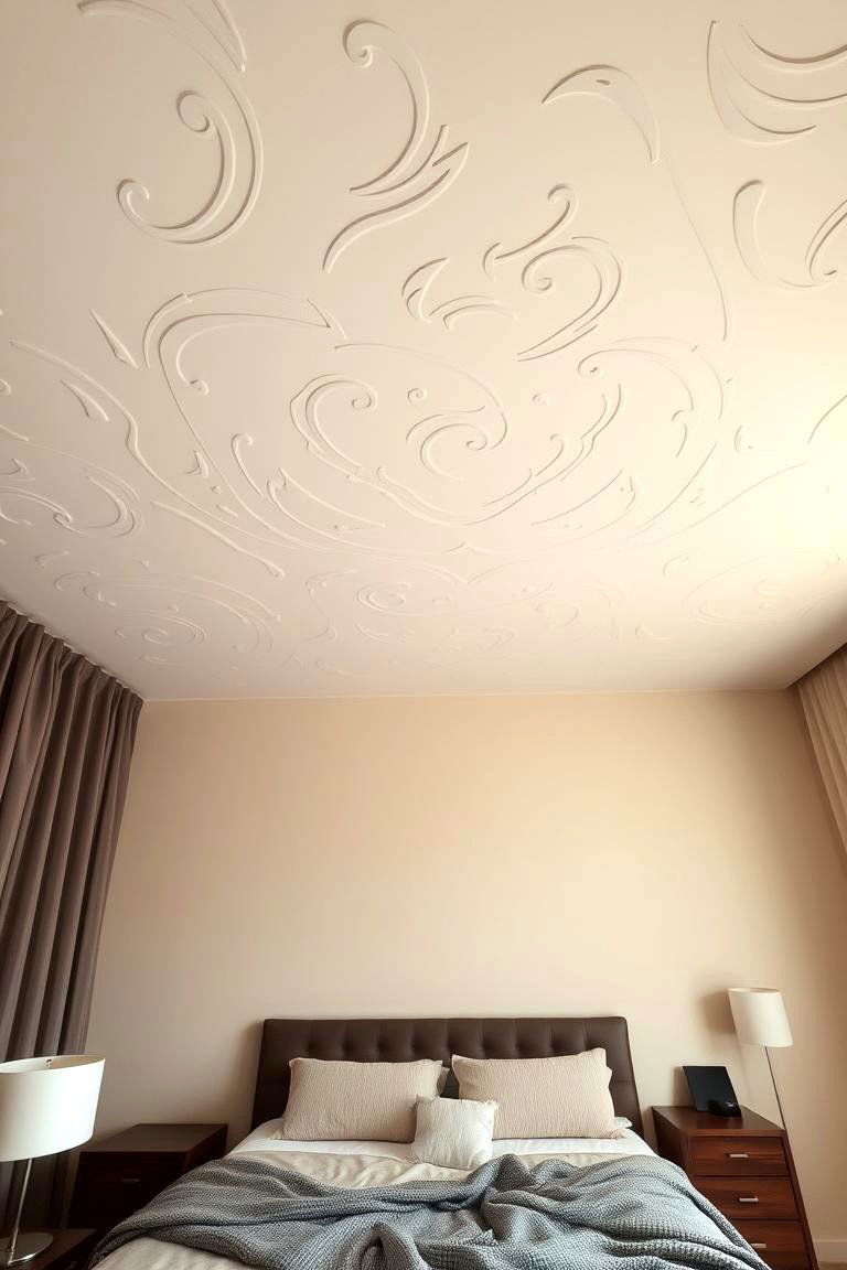 Textured Pop Ceiling - 24 Pop Ceiling Design Ideas