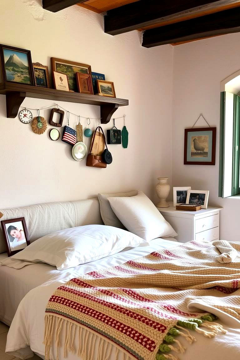Textured Throw Pillows - 24 Mediterranean Bedroom Ideas