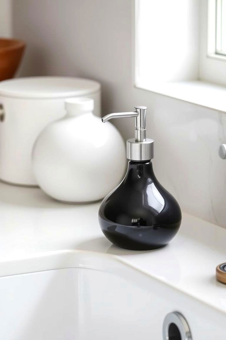 That Perfect Decorative Soap Dispenser - 24 Kitchen Counter Decor Ideas