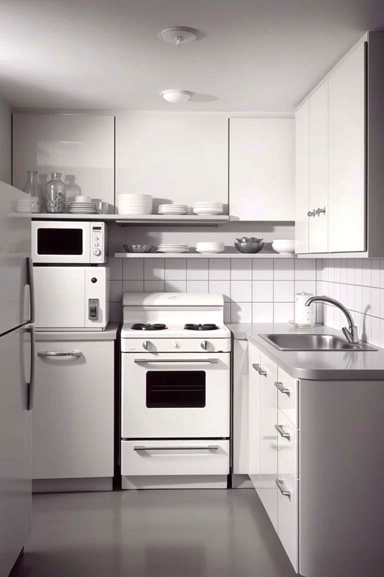 The 1940s and the Birth of Modern Kitchen Appliances - 24 1924s Living Room Design Ideas