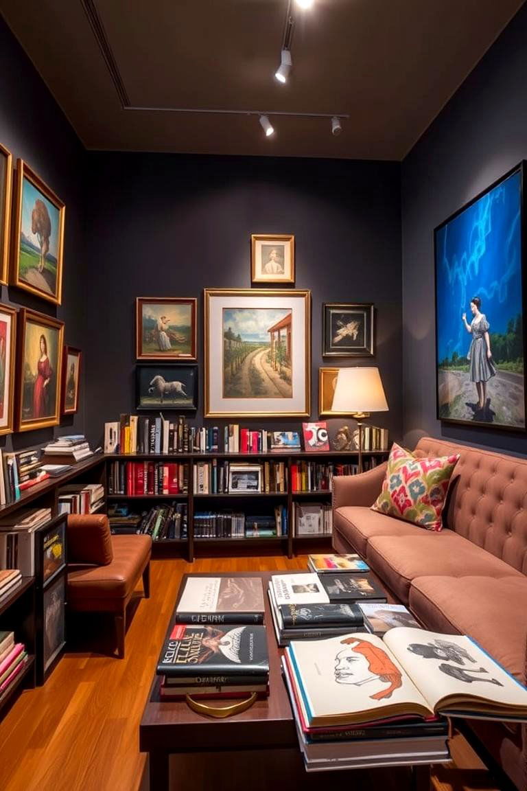 The Art Inspired Reading Space - 24 Reading Room Ideas