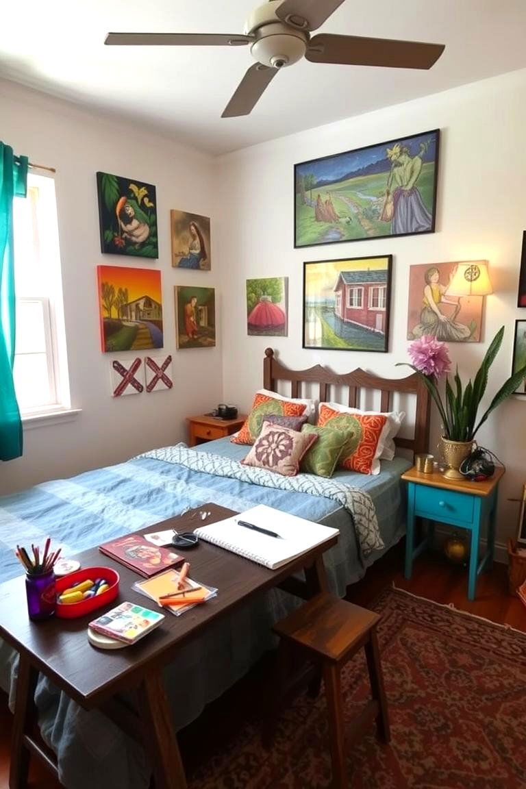 The Artistic Haven - 24 Guest House Ideas