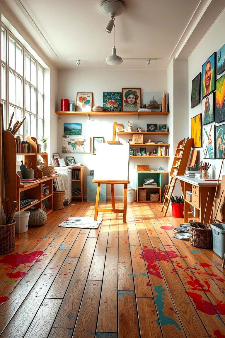 The Artistic Sanctuary - 24 She Shed Interior Ideas