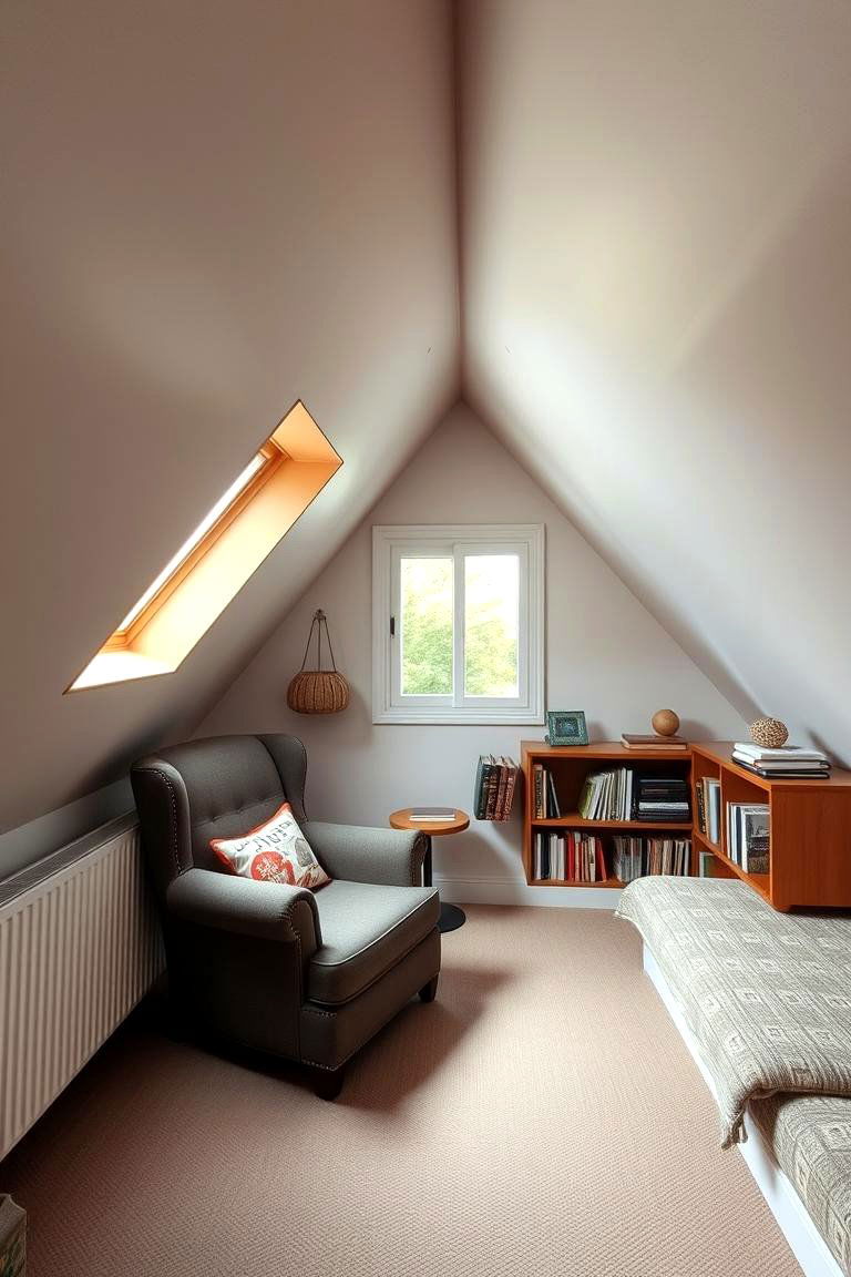 The Attic Reading Hideaway - 24 Reading Room Ideas