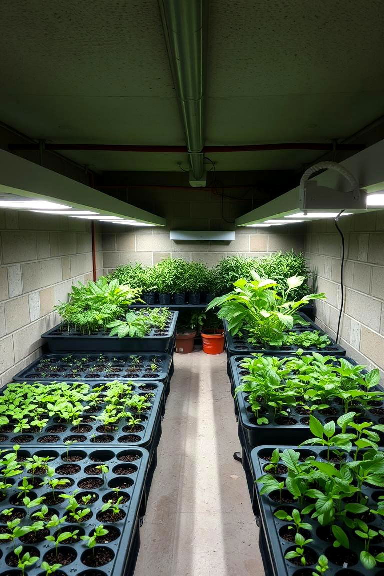 The Basement Plant Growth Chamber - 24 Plant Room Ideas