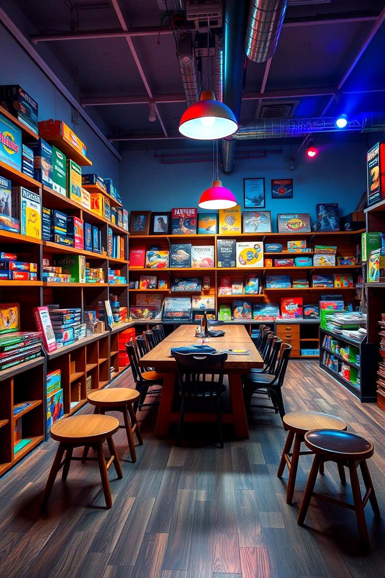 The Board Game Bonanza - 24 She Shed Interior Ideas
