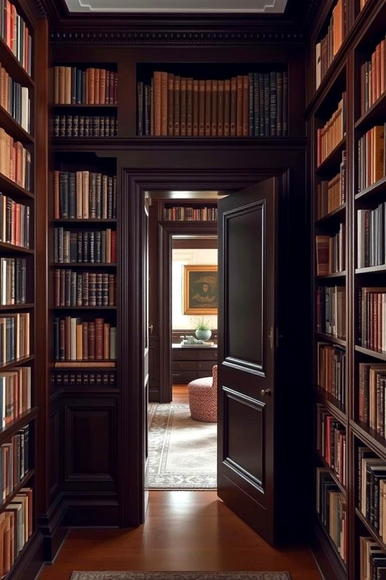 The Classic Bookshelf Door - 24 Hidden Door Ideas