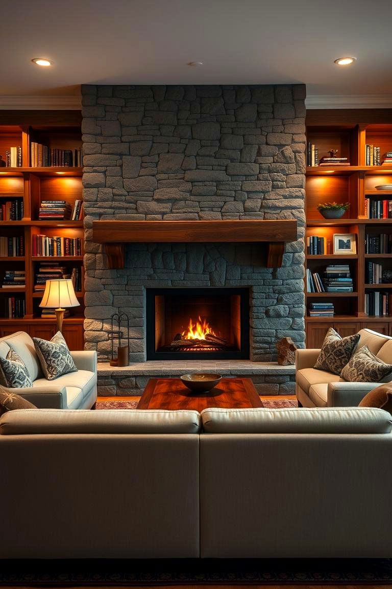 The Classic Focal Point Arrangement - 24 Living Room Layout Ideas