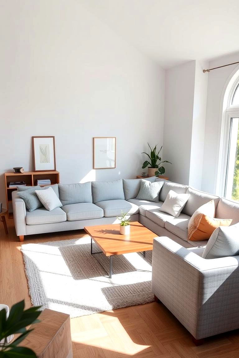 The Classic L Shape Sectional - 24 Sectional Living Room Ideas