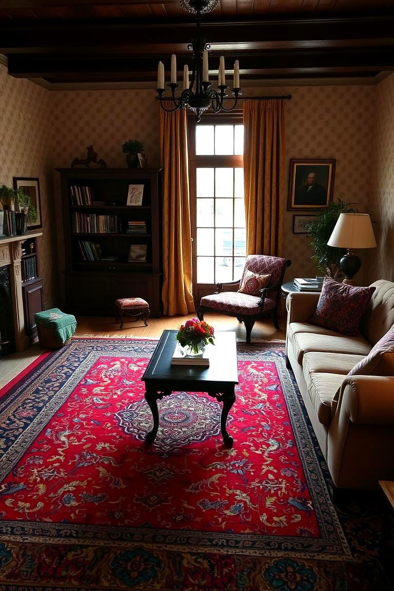The Classic Persian Rug - 24 Living Room Rug Ideas