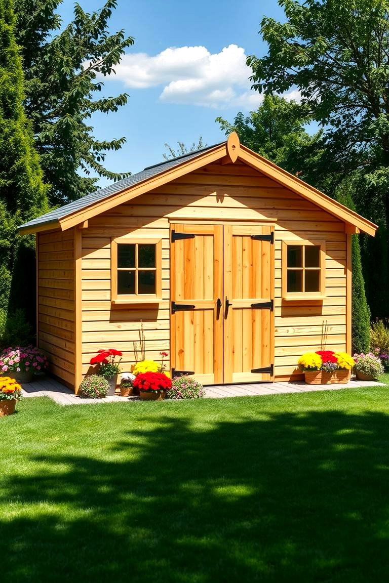 The Classic Storage Powerhouse - 24 Garden Shed Ideas