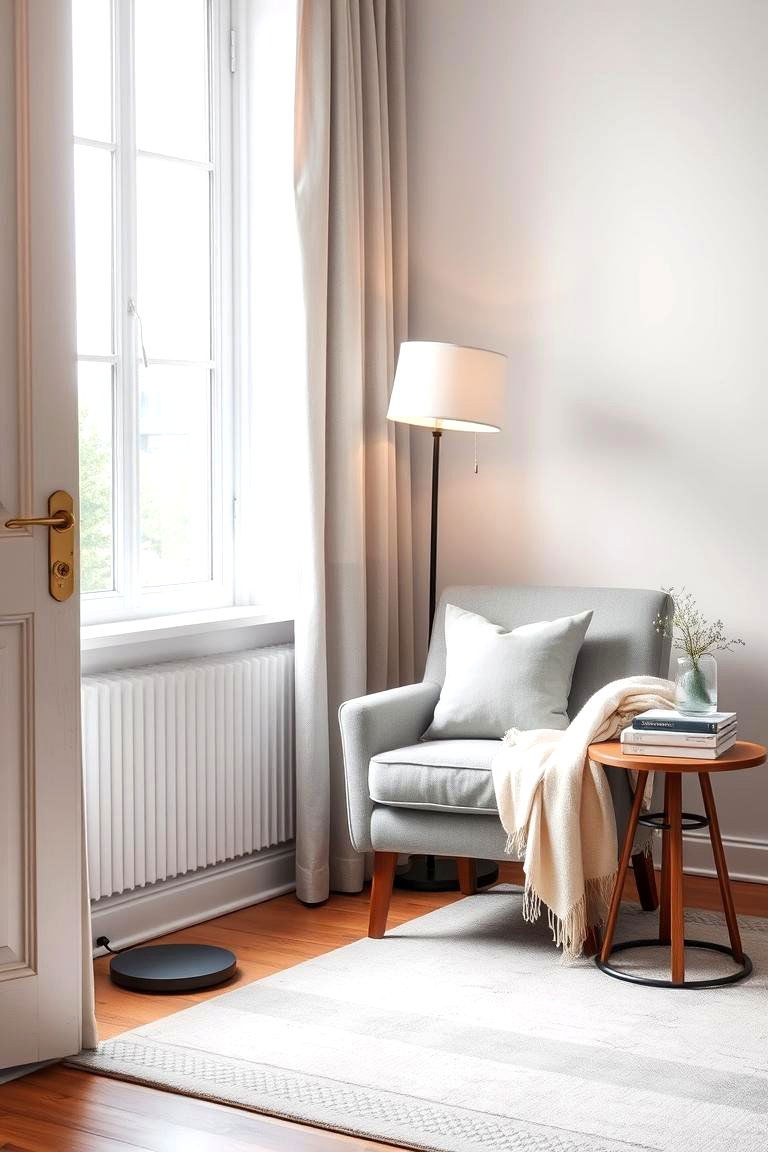 The Cozy Living Room with a Reading Nook - 24 Living Room Layout Ideas