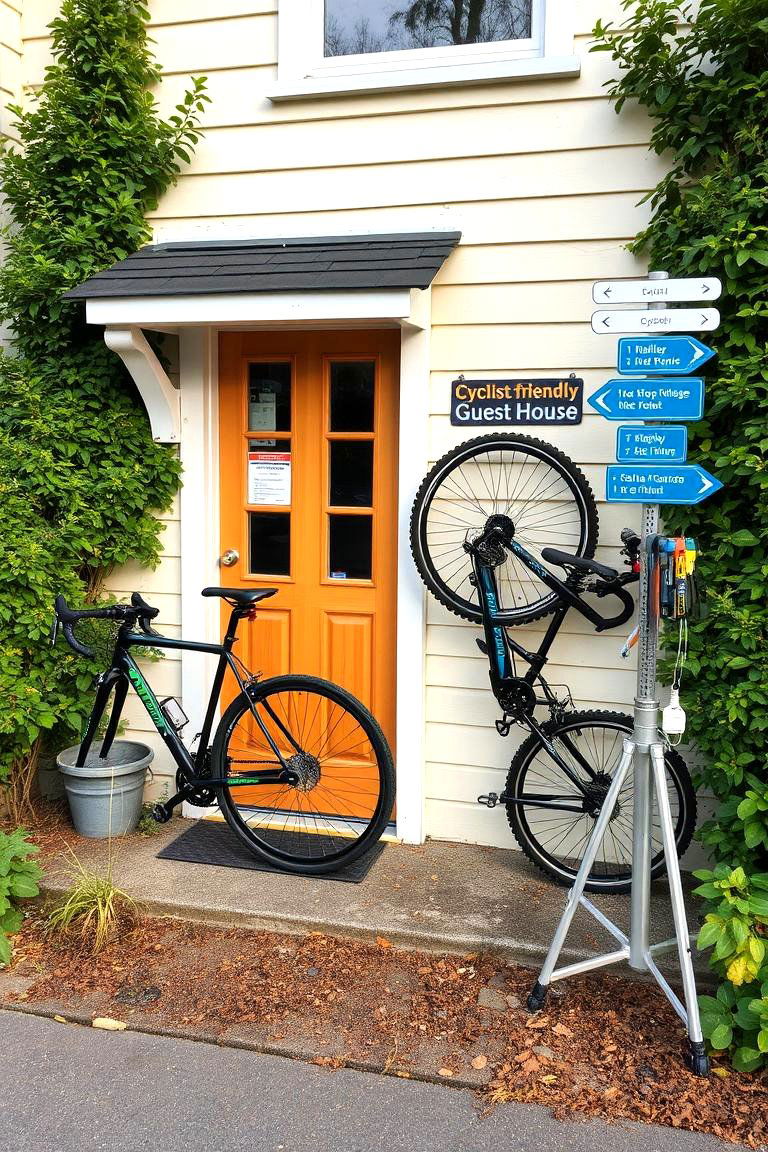 The Cyclist Friendly Stopover - 24 Guest House Ideas