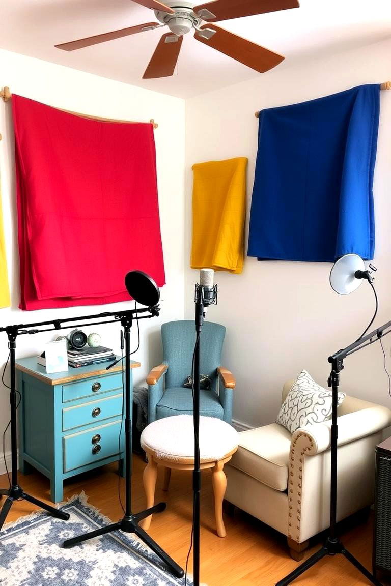 The DIY Budget Friendly Studio - 24 Podcast Room Ideas