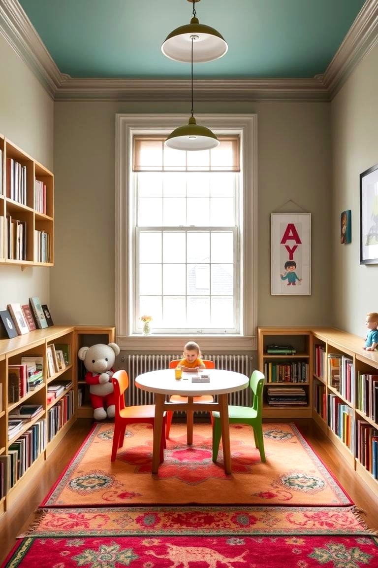 The Dedicated Kids Corner - 24 Library Dining Room Combo Ideas