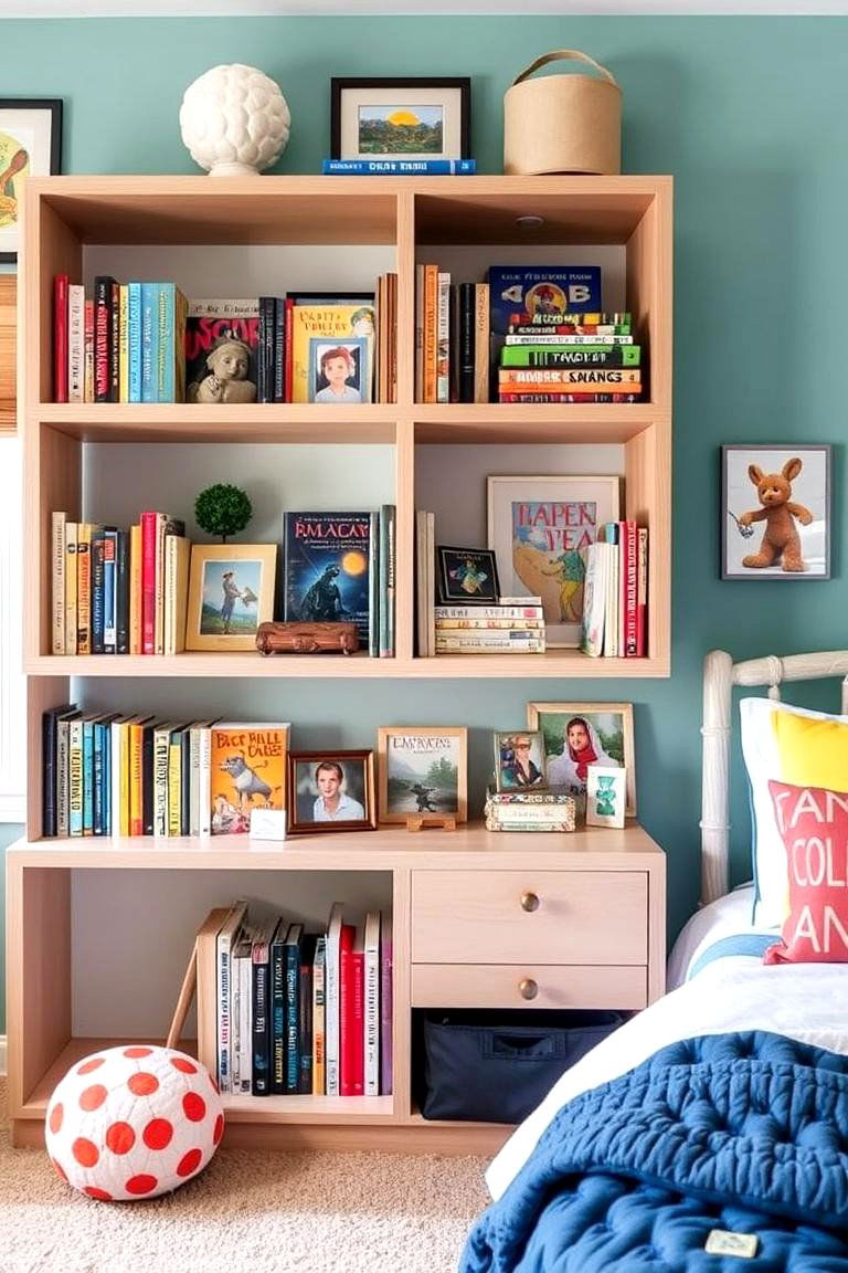 The Display Shelving Showcase - 24 Tween Bedroom Ideas