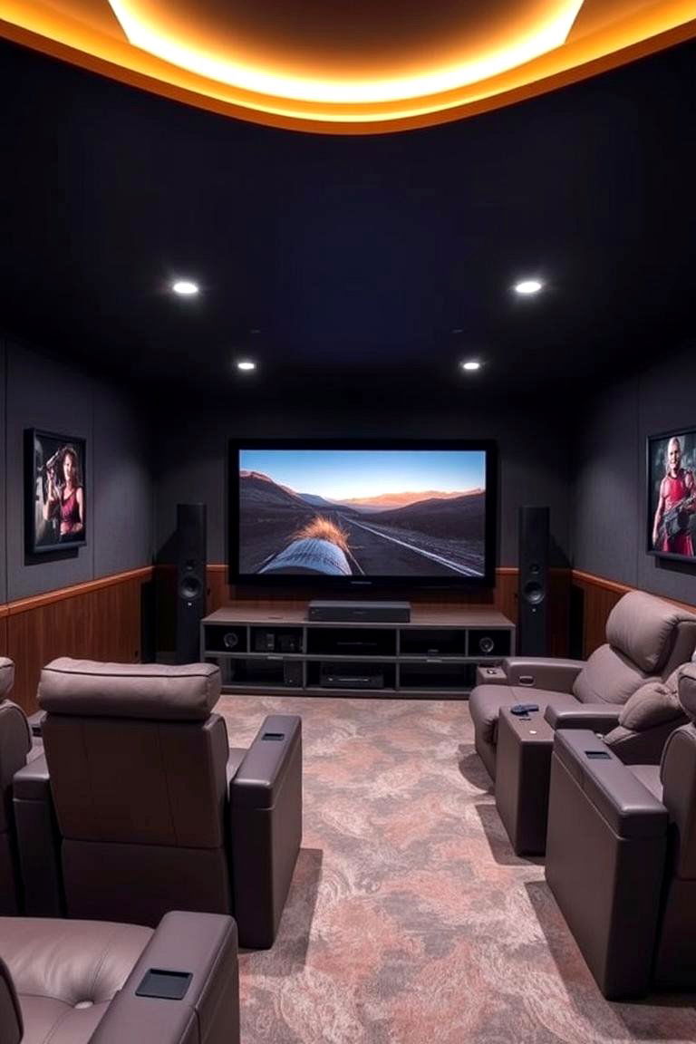 The Explosion of Home Theaters - 27 1990s Interior Design Ideas