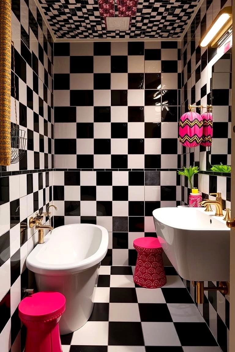 The Explosion of Tile Patterns - 27 1990s Interior Design Ideas